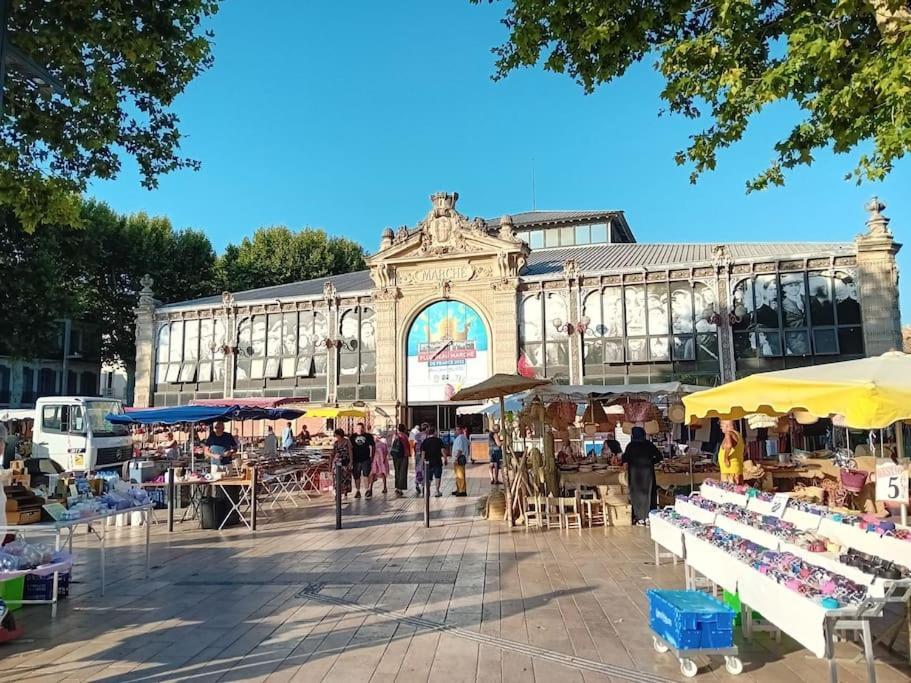 Studio Terrasse Vue Cathedrale นาร์บอนน์ ภายนอก รูปภาพ